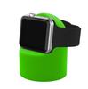 Soporte de reloj transfronterizo, silicona de grado alimenticio, para varios relojes inteligentes, carga inalámbrica, soporte de silicona.