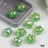 Cuentas Irregulares Ding Yi Noche de Verano Estrella Resina Electrochapada Agujero Pasante Estilo Ins Cuentas Sueltas Accesorios para Cuerda de Pulsera DIY