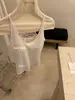 Renda Francesa Costas Vazadas Patchwork Alça Larga Fina Camisola Integrada Modeladora Roupa Externa Hot Girl Camiseta de Base
