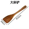 Cuchara de Madera con Forma de Ala de Pollo Pintada, Espátula Grande Antiadherente con Mango Largo, Espátula de Cocina para el Hogar, Cuchara Grande para Sopa, Utensilios de Cocina, Suministro al Por Mayor