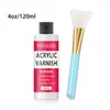 Enfeites de Figuras Fluidas, Tinta Protetora para Acessórios, Alto Brilho, Alta Transparência, Selante, À Prova d'Água, Resistente ao Calor, Resistente a Rachaduras, Verniz Acrílico