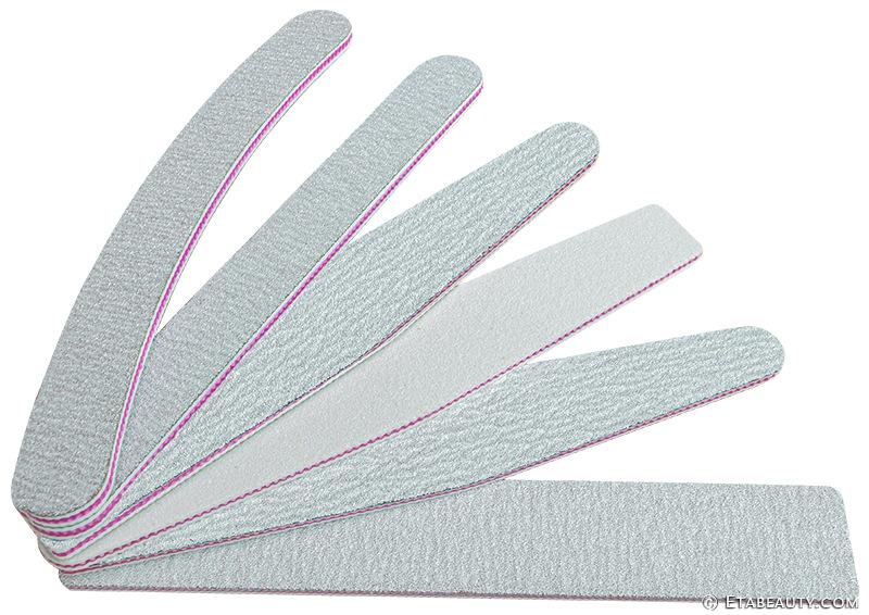 斑马红芯带齿砂纸指甲挫条戳条美甲eva打磨砂条