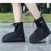 Cubrezapatos Impermeables de Caña Alta Antideslizantes para Día Lluvioso Fabricante Venta al por Mayor Cubrezapatos de Lluvia para Ciclismo al Aire Libre Cubrezapatos Impermeables para Exteriores Antideslizantes