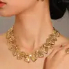 2025 Nuevo Conjunto de Joyería Ins de Gama Alta con Lazo Europeo y Americano Transfronterizo - Collar, Pulsera, Anillo, Pendientes