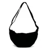 Bolso de Hombro Único de Nailon Otoño para Mujer 2025 Nuevo Bolso Cruzado Versátil Bolso de Axila Bolso de Media Luna de Moda Bolso Dumpling