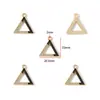 Pingente de Diamante com Gotejamento de Óleo em Moldura Geométrica Acessórios de Joias DIY com Cola Pingente de Chaveiro Brincos Colar W569