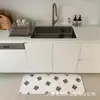 Tapete de Chão Desenho Animado Coreano Ins Tapete de Pé Absorvente de Água e Resistente a Manchas para Banheiro Cobertor Longo Imitação de Caxemira para Quarto ao Lado da Cama Tapete para Sala de Estar