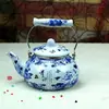 Tetera de Esmalte para Comercio Exterior, Tetera Vintage para Agua Fría, Tetera Doméstica con Capacidad de 2.5L, Tetera de Esmalte en Varios Diseños y Colores