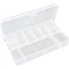 Caja de herramientas Luya de doble capa, caja de cebo, caja de plástico, caja Luya, caja de accesorios para pesca en el mar, aparejos de pesca, suministros para aparejos de pesca, accesorios