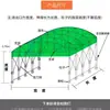 Fábrica de fonte de Foshan, toldo push-pull, galpão de estacionamento, barraca de atividade telescópica móvel push-pull