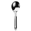 Utensilios de cocina de acero inoxidable colador para cocinar espátula con mango de acero cuchara de sopa para el hogar Colador herramientas de cocina suministros cuchara para alimentos cuchara para arroz