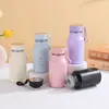 Taza de Agua Creativa de Harajuku de Aspecto Elegante, Termo de Acero Inoxidable 304, Compacta y Portátil, Taza de Bebida Directa para Hombres y Mujeres, Venta al por Mayor
