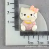 Accesorios de Resina Pegamento Blanco DIY Niños Muñeca de Dibujos Animados Funda de Teléfono Accesorios para el Cabello Diadema Material Hecho a Mano Accesorios para Diadema