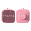 Nuevo cepillo de baño ovalado de silicona Amazon cepillo de champú poligonal de silicona portátil cepillo de baño para bebé