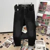 Jeans de Perna Reta para Primavera e Outono Masculino 2026 Novo Estilo Tendência de Outono Versátil Slim Fit Casual de Alta Qualidade Calça Longa Masculina