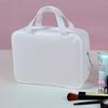 Nueva Bolsa de Tocador de Viaje Impermeable, Moderna y Portátil, con Compartimento de Malla, Bolsa de Maquillaje de Eva, Bolsa de Lavado Multifuncional de Almacenamiento