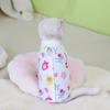Roupas de esterilização para gatos transfronteiriças primavera e verão respiráveis roupas cirúrgicas gata desmame anti-lambida pós-parto roupas de esterilização