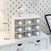 Nueva Caja de Almacenamiento Tipo Cajón Caja de Almacenamiento de Escritorio Oficina Estudiante Dormitorio Papelería Organizador Almacenamiento Caja Transparente