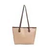 Bolso de Gran Capacidad para el Trabajo, Nueva Clase Casual, Textura de un Hombro, Bolso Tote de Viajero Moderno y Versátil Otoño 2025