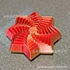 Torre de Rábano Estrella Octagonal Pequeña Impresa en 3D Transfronteriza Estrella Mágica Gradiente Multicolor Juguete Educativo 3D para Aliviar el Estrés