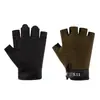 Guantes Tácticos Medio Dedo Adulto Protectores Deportivos Ciclismo Guantes Montañismo al Aire Libre Entrenamiento Guantes de Fitness Estilo Delgado para Niños