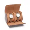 Nueva Caja de Reloj Elegante Caja de Almacenamiento de Relojes a Prueba de Polvo Cuero PU Reloj Famoso Caja de Relojes Multiposición Reloj Mecánico Bolsa para Reloj