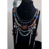 [Estética Oriental] Nuevo Collar en Capas Pesado con Perlas de Estilo Chino con Toque Étnico, Sensación de Alta Gama y un Gran Estilo Nacional, Collar Impresionantemente Hermoso