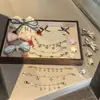 Nueva decoración de zapato con lazo de cereza con pedrería brillante, hebilla para cordones de zapato con lazo, decoración de cadena para zapatos, hebilla de flor de perla para ballet