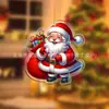 Navidad Linda Regalo Papá Noel Colgante Festivo Transfronterizo Acrílico Plano Coche Nueva Decoración