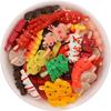 Juguete de Comida Simulada Pan Galleta Color Mixto Accesorios para Joyería de Resina DIY Juguete Hecho a Mano para Niños Materiales Venta al Por Mayor