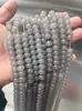 Fornecimento direto da fábrica contas de ábaco de vidro fosco contas de vidro 10*8mm contas semiacabadas acessórios para pulseira dly