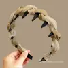 Elegante 2026 Novo Estilo Aro de Cabelo Não Apertado Acessório de Cabelo Estilo Coreano Faixa de Cabelo Maillard Presilha de Cabelo Versátil Vintage para Mulheres