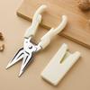 Tijeras de Cocina Acero Inoxidable Domésticas Fuertes Tijeras para Huesos de Pollo Tijeras Multifuncionales Cabeza Grande Tijeras para Huesos de Pollo Especial Cocina