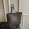 Textura Impressa 2025 Novas Bolsas Presbiopia Grande Capacidade Casual Roupa de Trabalho Moda Ombro Portátil Bolsa Tote Atacado