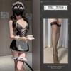 Lingerie Sexy, Pijama Sexy de Puro Desejo, Fantasia Sexy de Empregada em Renda Transparente, Uniforme, Fofa Proprietária