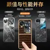 [Entrega sin problemas] Funda para teléfono móvil plegable FindN3Flip piel genuina patrón de cocodrilo parche de ranura galvanizada Nuevo