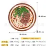 Série de Ímãs de Geladeira de Macarrão Premium Macarrão Cortado à Faca de Shanxi Macarrão com Molho Frito de Pequim Macarrão de Chá Sha de Xiamen e Outras Decorações com Ímãs de Geladeira