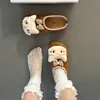 Lindas Pantuflas Cubre-dedos de Gato de Dibujos Animados para Mujer 2026 Hogar Moño Uso al Aire Libre Diseño 3D Pantuflas Antideslizantes Diarias