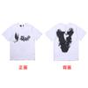 Vlone saludo manga corta V grande dragón chino limitado Fujiwara Hao Guanxi Wang Yibo con suelto pareja hombres