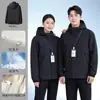 Jaquetas de Trabalho para Primavera e Outono Roupa de Equipe Empresarial Corta-vento Repelente à Água Roupas de Trabalho para Montanhismo Bordado Personalizado Estampa de Logotipo