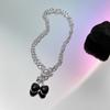 Collar de Ópalo Artificial Corea del Sur Diseño de Nicho Sentido de la Moda Elegante Simple Cadena para Clavícula Versátil Collar de Viento Frío