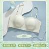 Soporte Suave de Gelatina Sin Costuras Ultrafino Orejas de Conejo Pecho Grande Ropa Interior Llamativa Sujetador Push-up Paramamario para Pecho Pequeño de Mujer