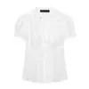 Venta al por mayor para comercio exterior 2026 primavera nuevo estilo europeo y americano moderno camisa de popelina decorativa de capas 4772014