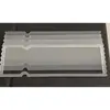 Placa acrílica arena movediza soporte mahjong adornos material DIY en blanco 4 respaldo transparente manual flujo cáñamo consumibles
