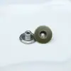 Hebilla en forma de I de un solo agujero YKK, hebilla ajustable de 17 MM para chaquetas vaqueras y pantalones, fabricante de botones metálicos, al por mayor en stock