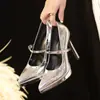 Zapatos de Tacón de Aguja Ultra Altos Plateados de 11.5 cm para Mujer, Zapatos de Vestir Elegantes de Punta Fina con Suela Gruesa para Anfitrionas y Modelos, Dorado