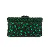 Bolso de noche retro transfronterizo con incrustaciones de pedrería, clutch para mujer