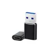 Adaptador USB 3.0 a Tipo-C Cargador Hembra USB-C Convertidor para Coche Adecuado para Android y Apple