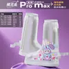Cobre-sapatos de Chuva Infantis Mumeng para Meninos e Meninas, Conveniente para Viagem, Espessado e Resistente ao Desgaste, Cobre-sapatos de Chuva Antiderrapante de Cano Médio-Alto