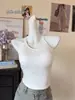 Top de tirantes finos con espalda hueca y hermosa, con pedrería perforada en caliente, para mujer, con almohadilla de sujetador integrada fija, ropa interior, top sexy para usar como outerwear